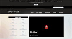 Desktop Screenshot of davidbarlowarchive.com